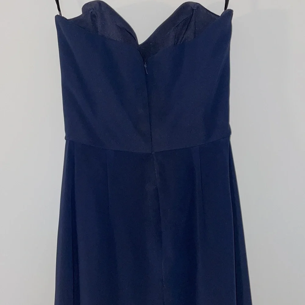Navy Bridesmaid/Prom Dress - Picture 4 of 6